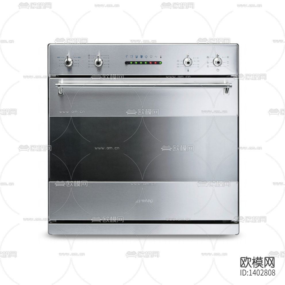 现代简约不锈钢烤箱下载