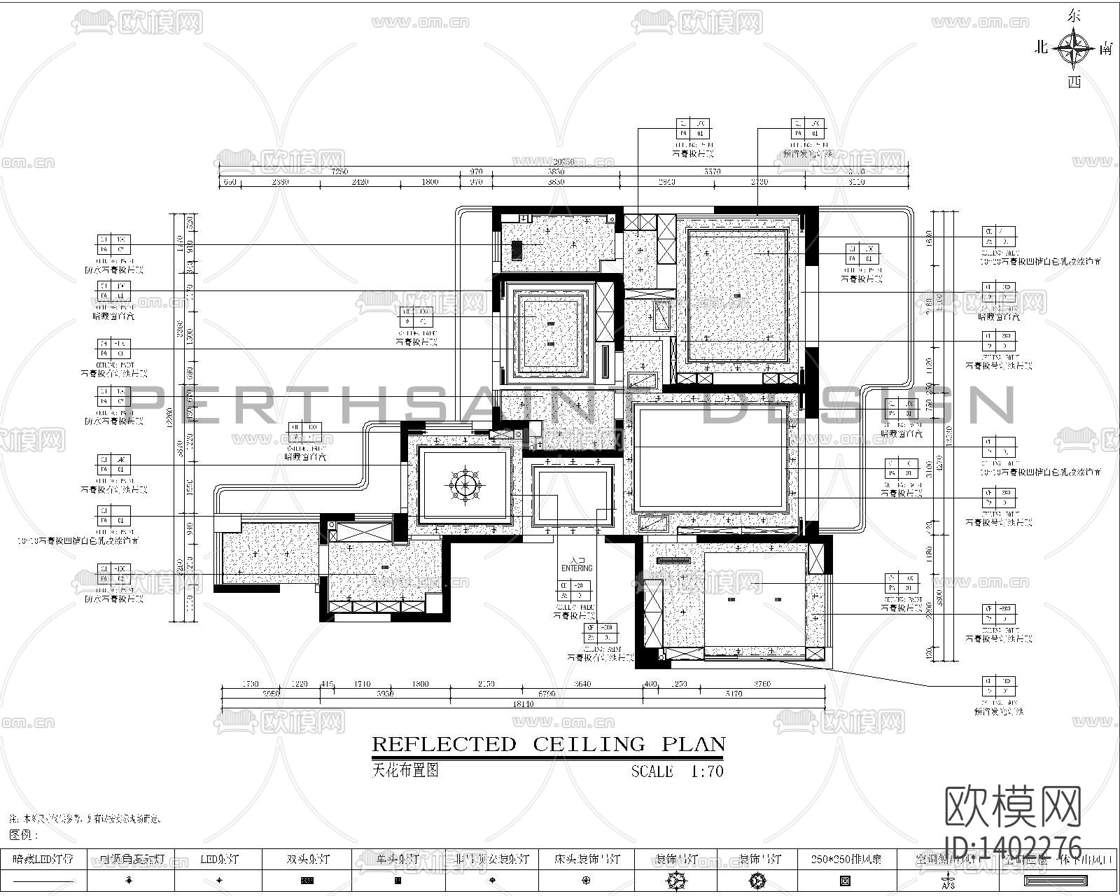 家装cad施工图下载（渲染图3）