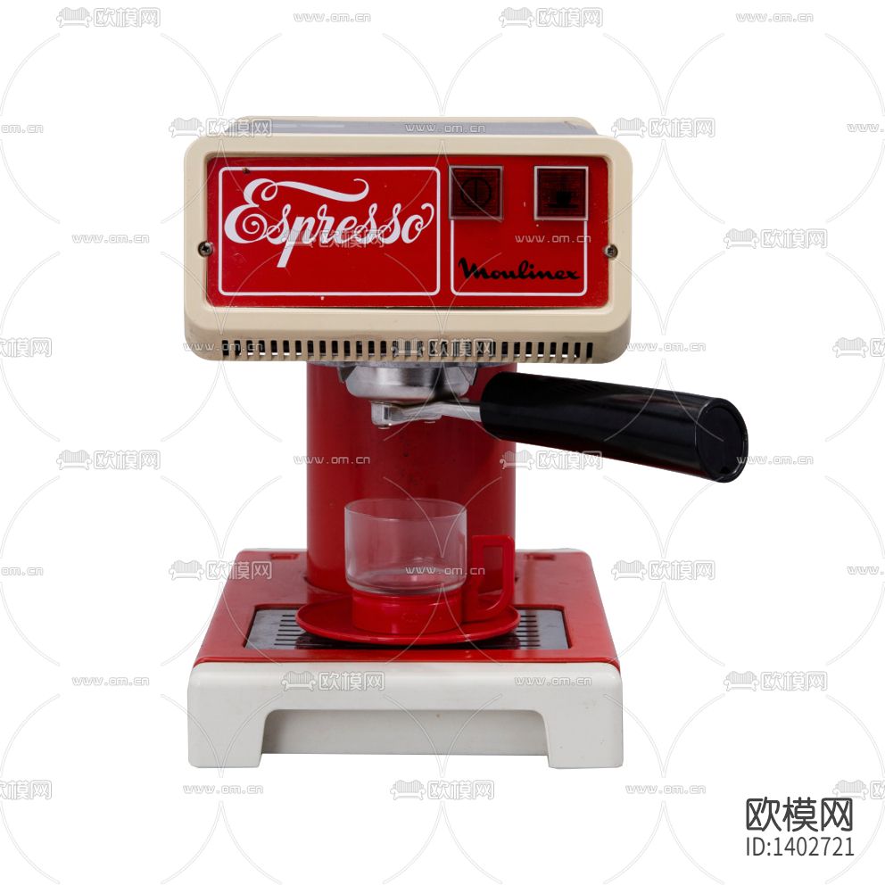 现代简约复古塑料咖啡机