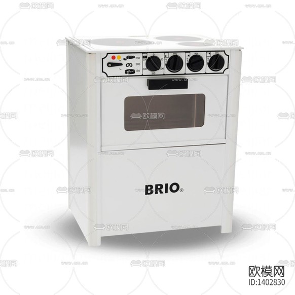 現(xiàn)代簡約不銹鋼烤箱爐灶一體機下載