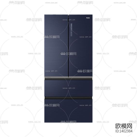 现代简约创意双门冰箱下载