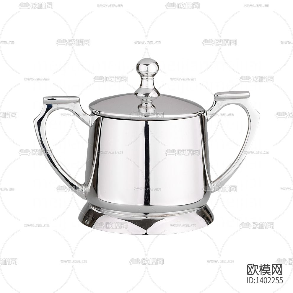 现代简约创意不锈钢双耳收纳罐