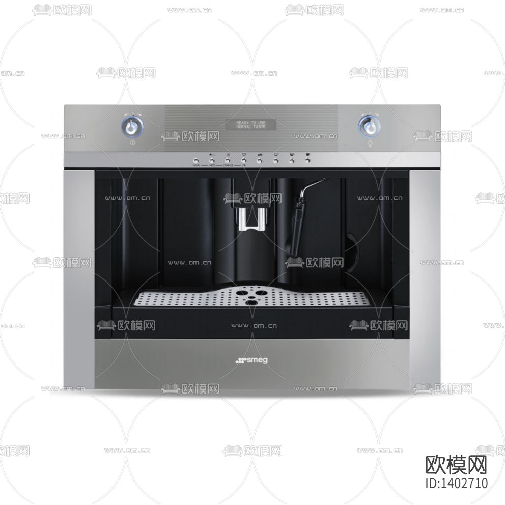 现代简约不锈钢咖啡机