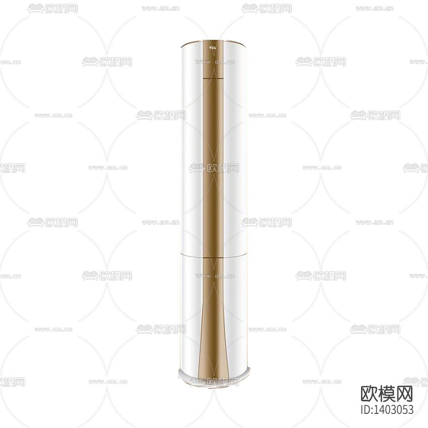 现代简约创意圆柱形落地空调下载