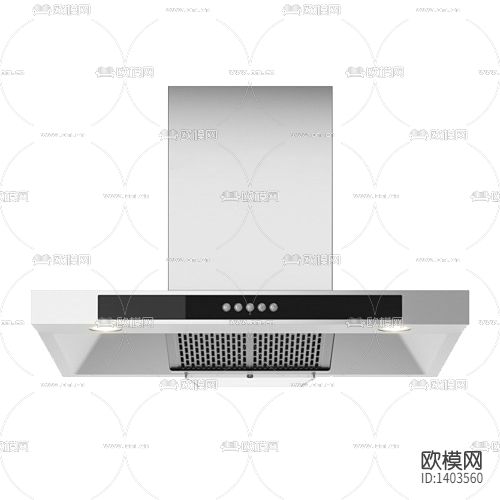 现代简约创意不锈钢抽油烟机下载