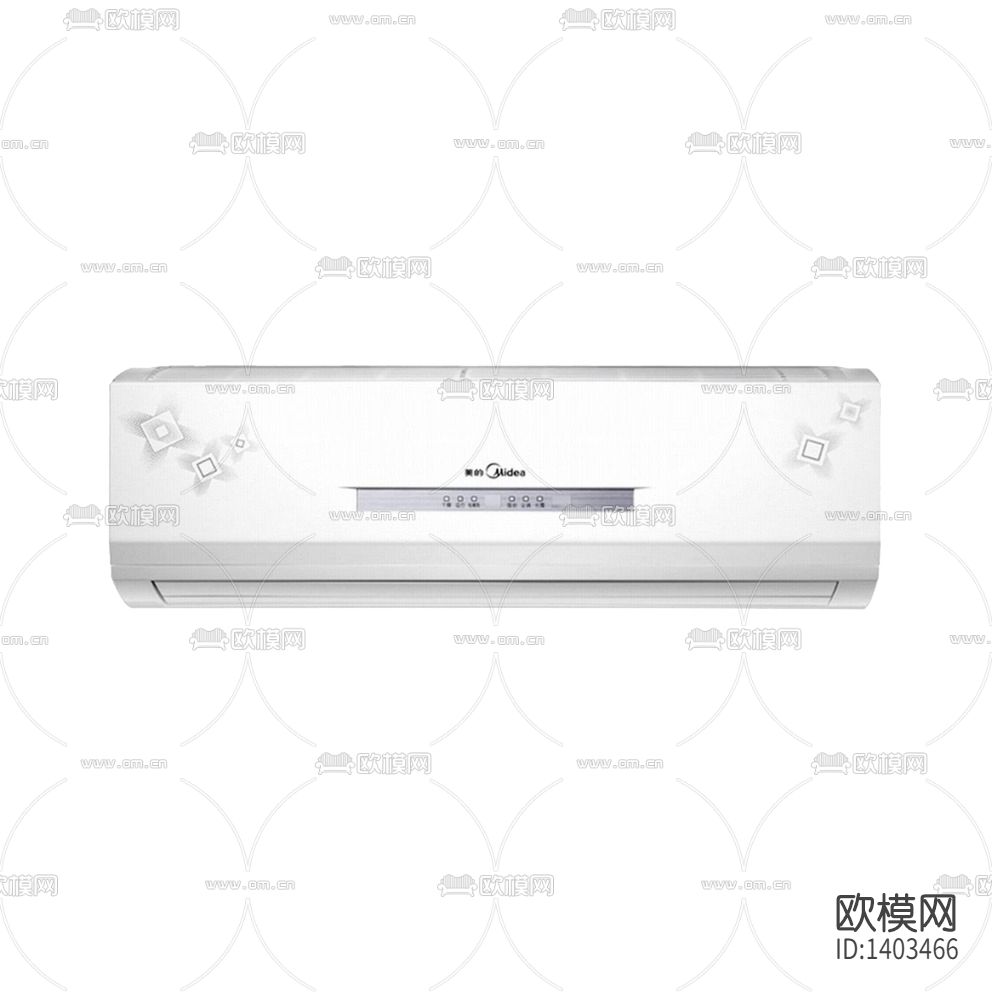 现代简约创意挂壁空调下载