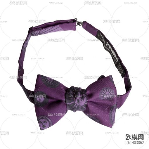 现代简约创意时尚布艺领结下载