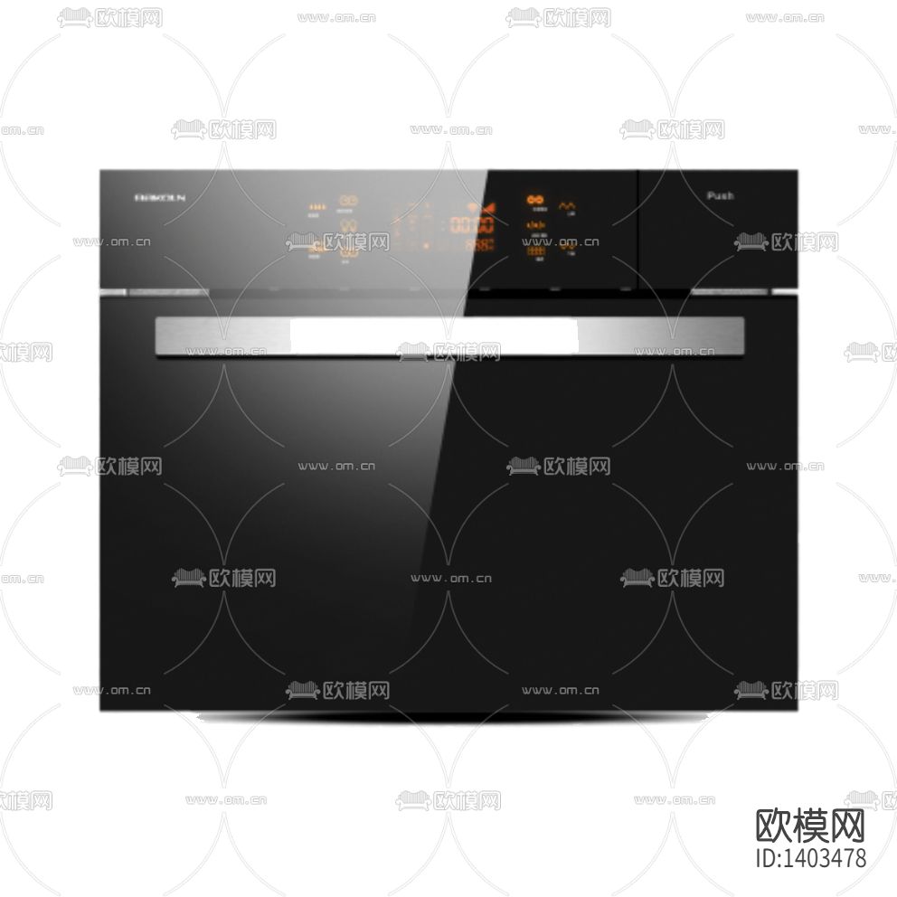 现代简约创意嵌入式烤箱下载