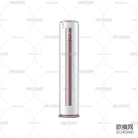 现代简约创意圆柱形落地空调下载