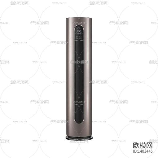 现代简约创意圆柱形落地空调下载