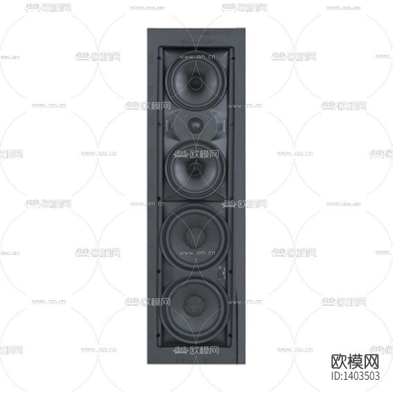 现代简约创意落地音响低音炮