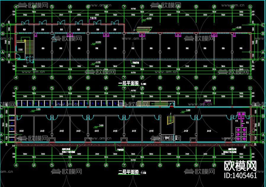 玻璃幕墙节点大样下载（渲染图2）