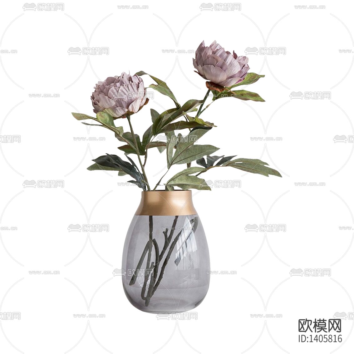 北欧简约创意玻璃不锈钢花瓶摆放花艺下载