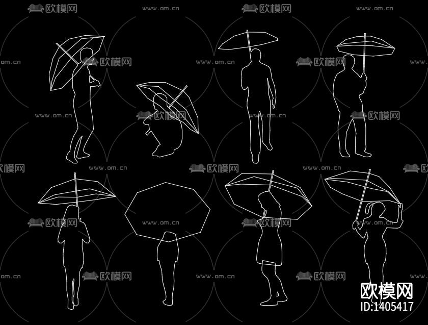人物cad图库下载（渲染图5）