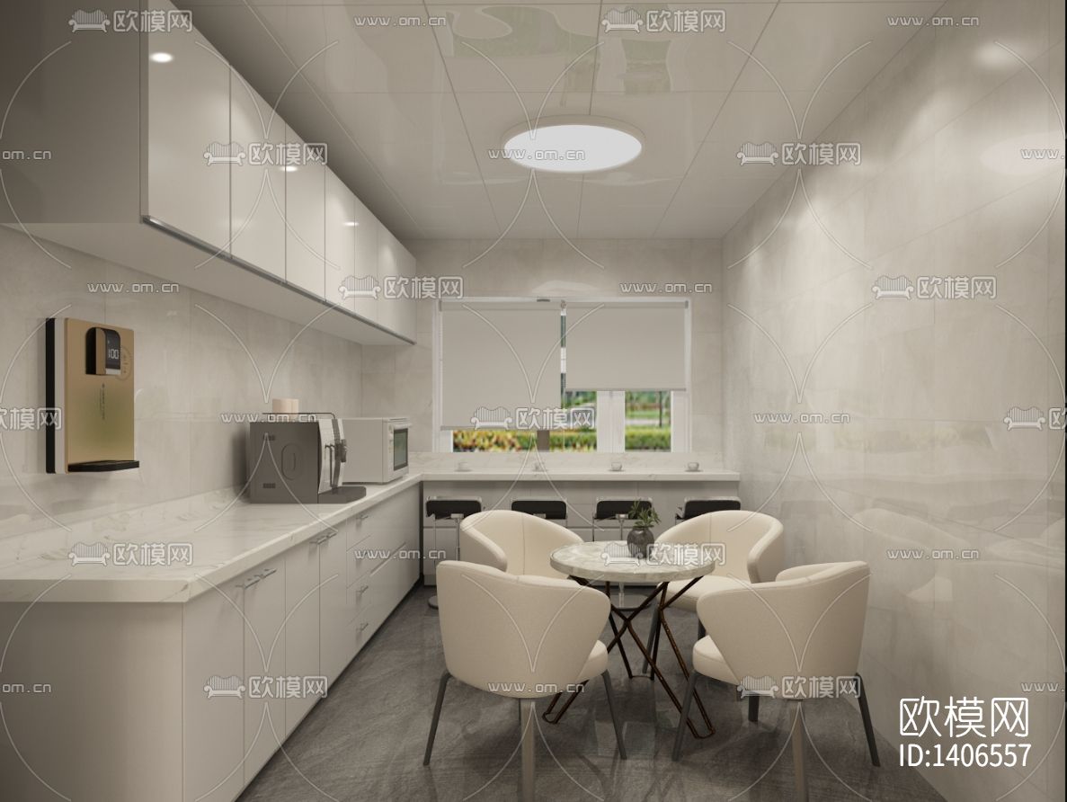 保健中心cad施工图下载（渲染图8）