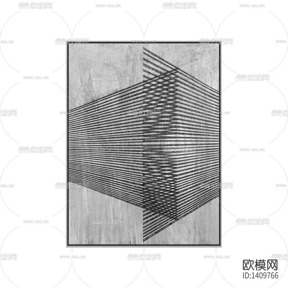 現(xiàn)代簡(jiǎn)約創(chuàng)意黑白幾何線條裝飾畫(huà)下載