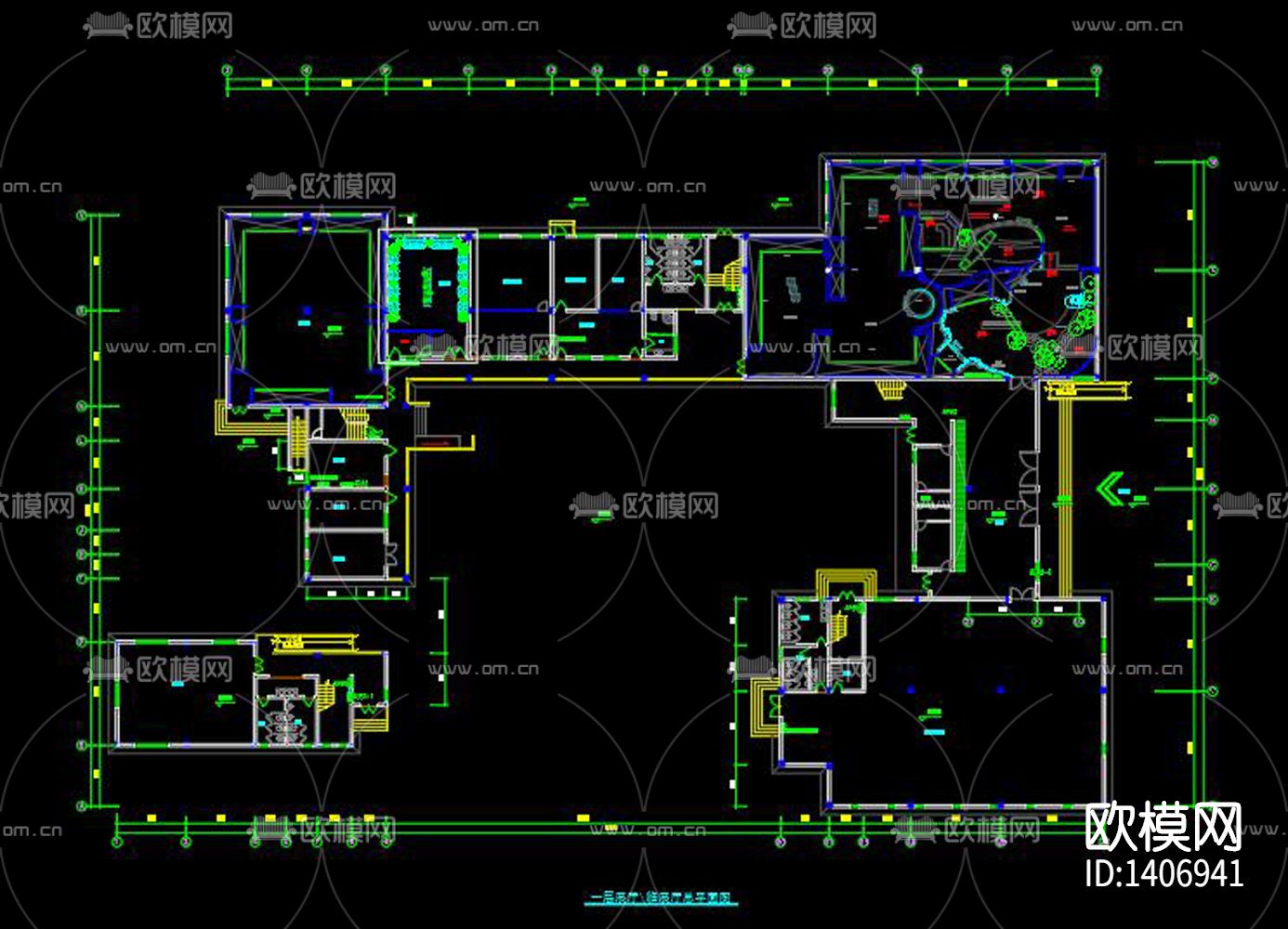 历史文化展厅下载（渲染图1）