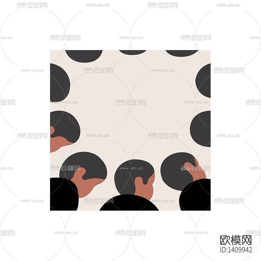 北欧简约创意彩色简笔小男孩装饰画下载