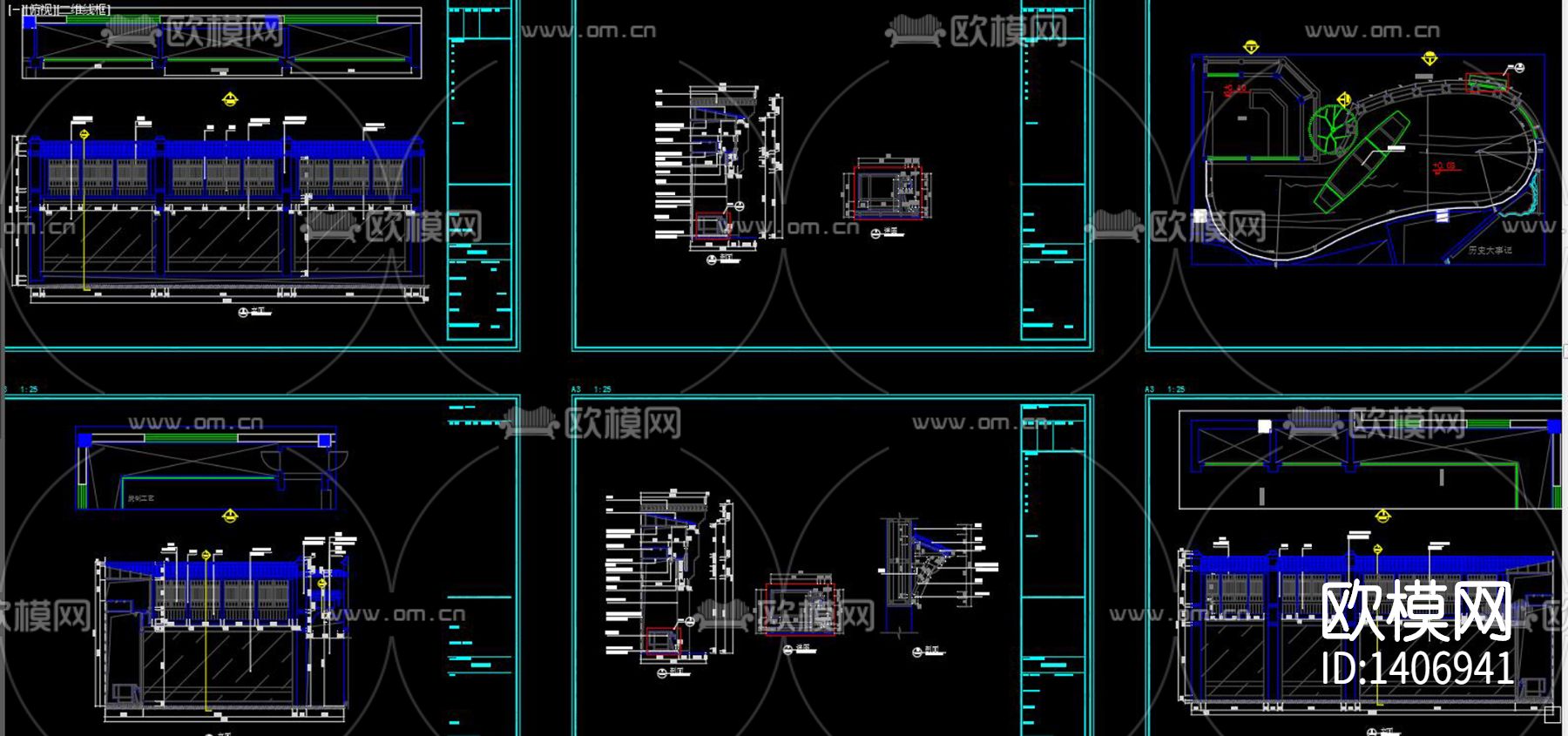 历史文化展厅下载（渲染图5）