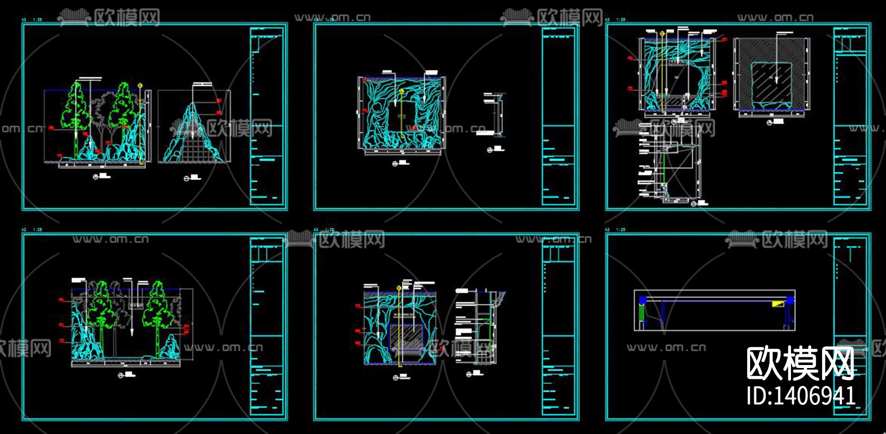 历史文化展厅下载（渲染图3）