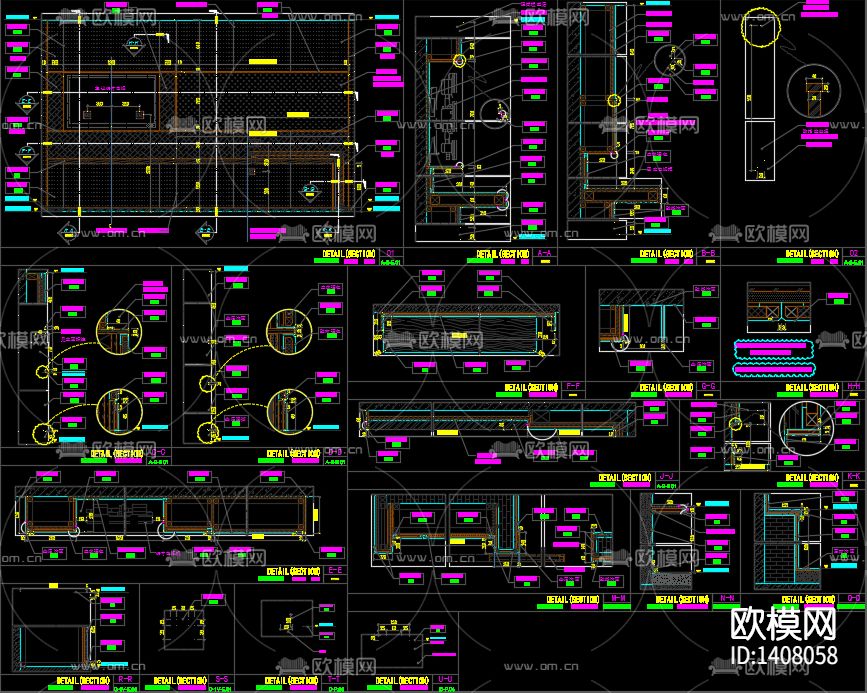 酒店施工图下载（渲染图7）