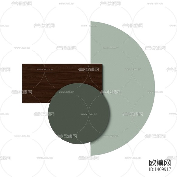 北歐簡約創(chuàng)意色塊拼接裝置畫下載