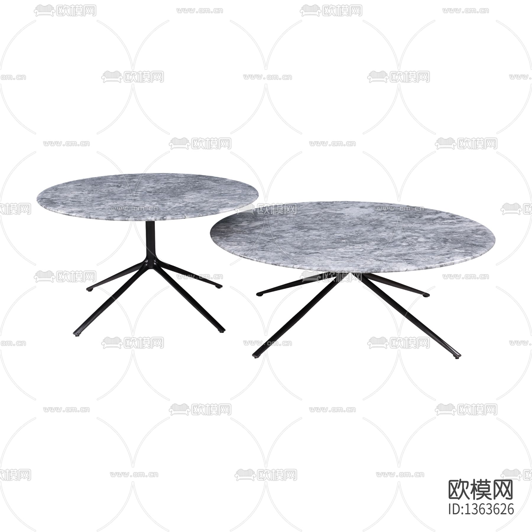 现代轻奢客厅场景下载（渲染图2）