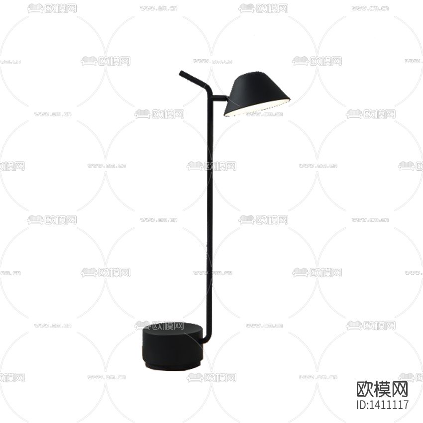 现代极简创意不锈钢台灯