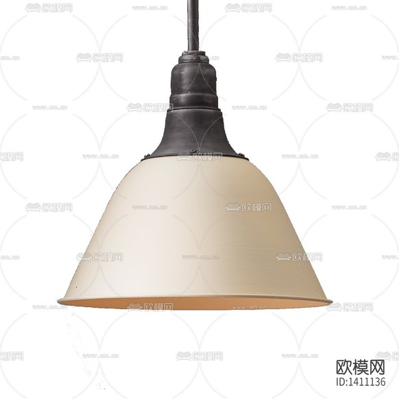 美式復古做舊金屬塑料吊燈下載
