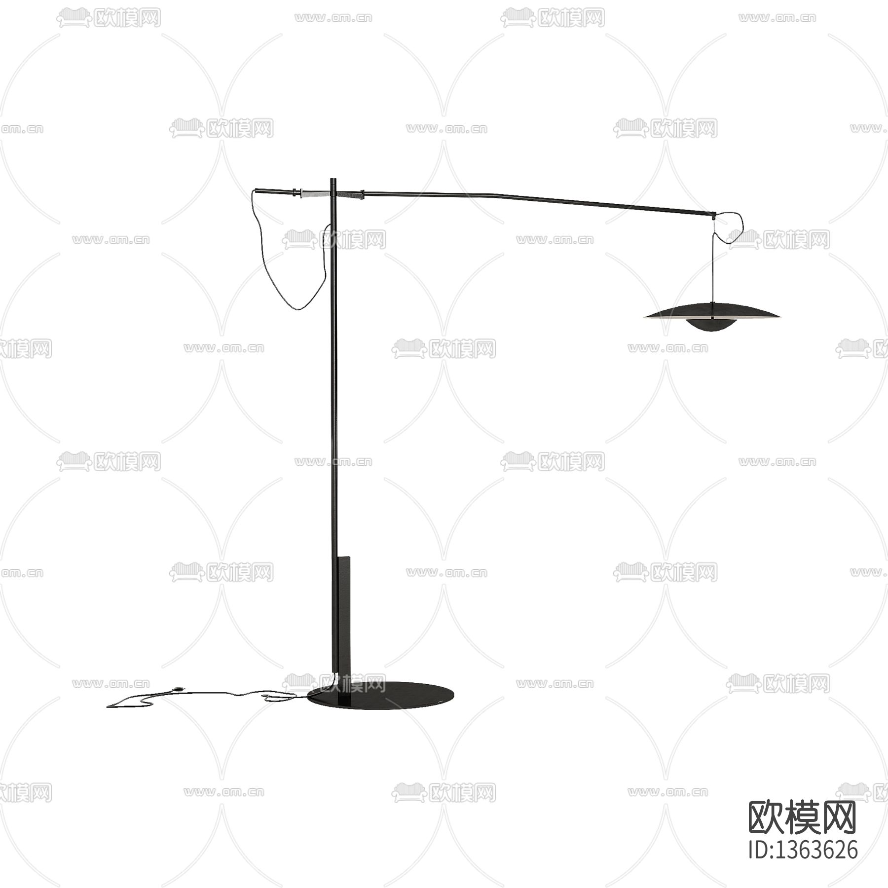 现代轻奢客厅场景下载（渲染图3）