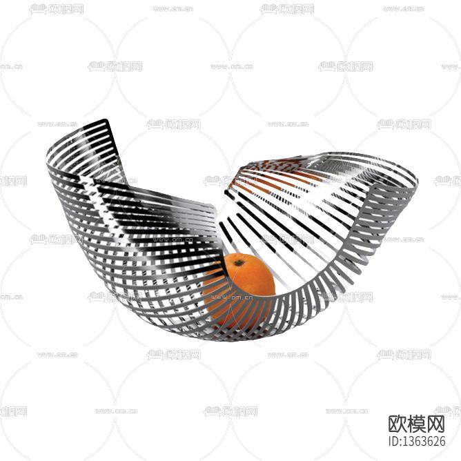 现代轻奢客厅场景下载（渲染图4）