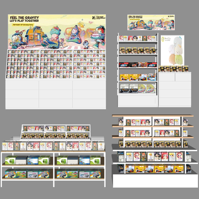  现代商场专柜su模型 