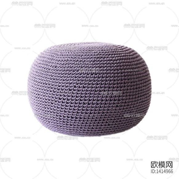 现代简约创意布艺编织儿童沙发凳下载