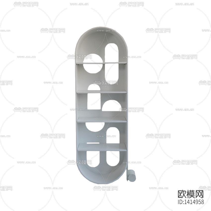 北欧简约创意实木装饰柜下载