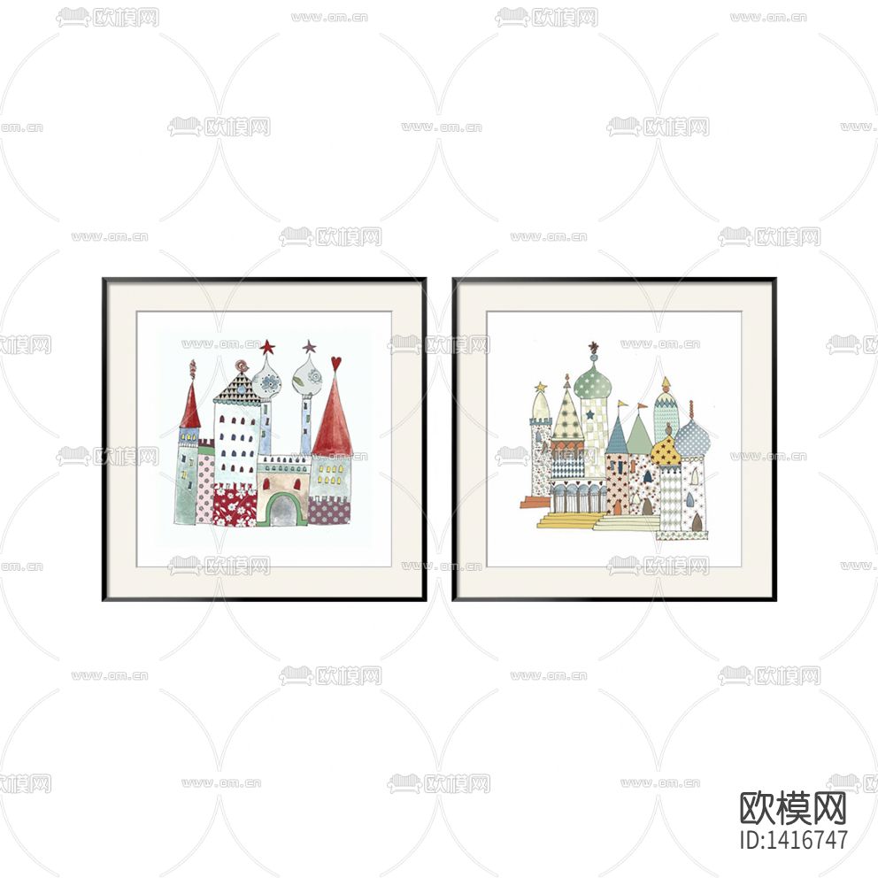 北欧简约创意儿童成败绘本装饰画下载