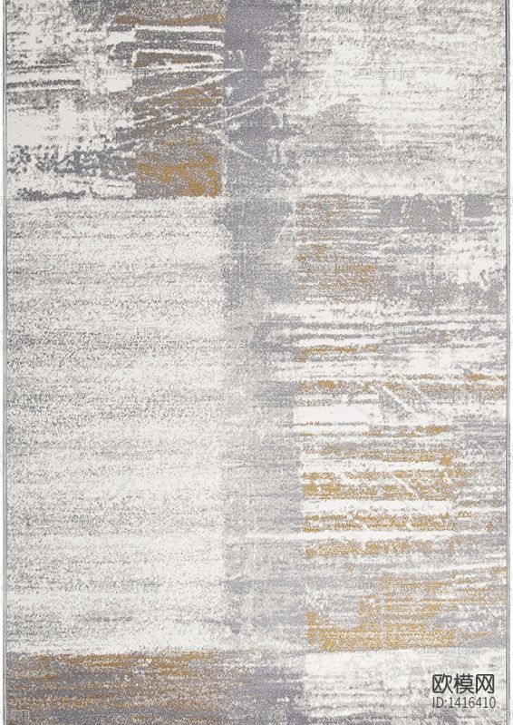 新中式轻奢抽象布艺地毯下载