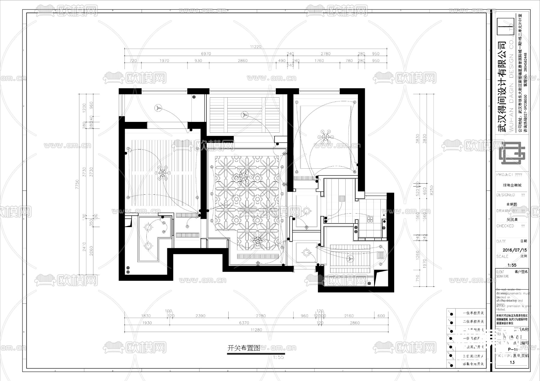 欧式施工图下载（渲染图5）
