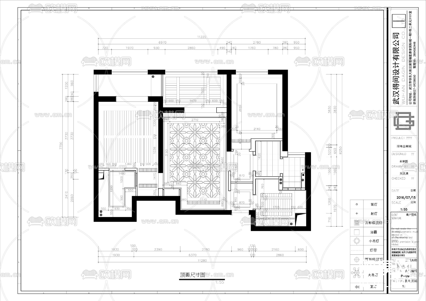 欧式施工图下载（渲染图2）