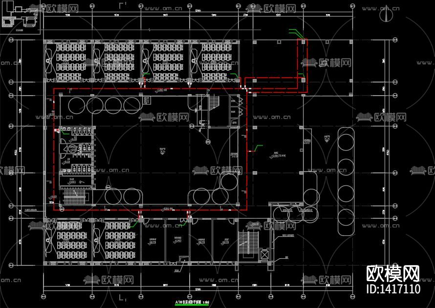 教学楼给排水图下载（渲染图6）