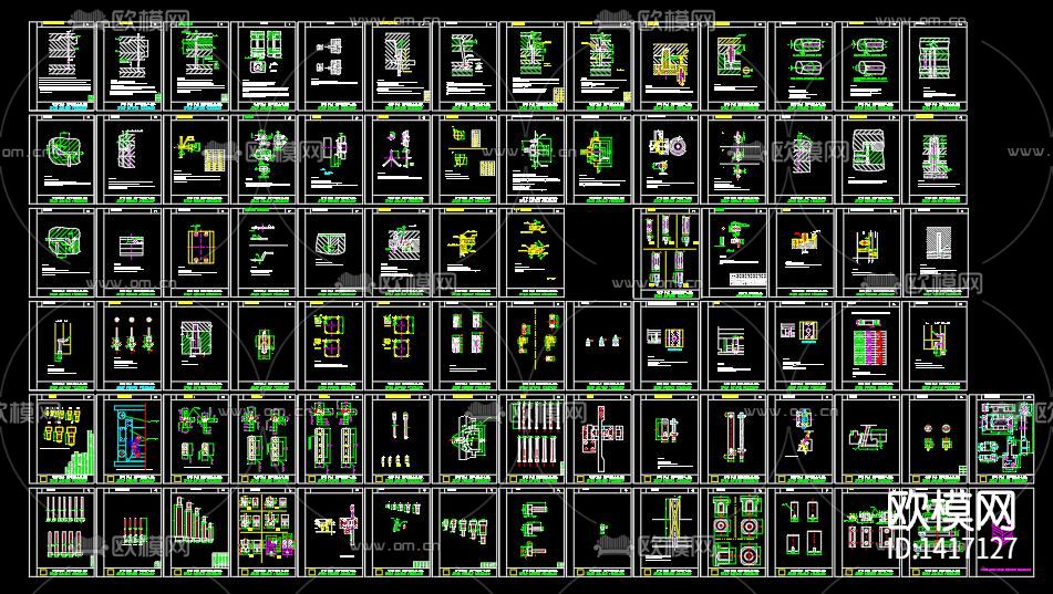 模具常见机构图下载（渲染图10）