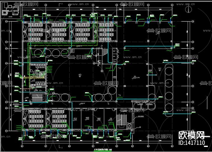 教学楼给排水图下载（渲染图5）