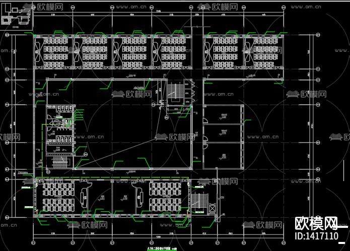 教学楼给排水图下载（渲染图3）