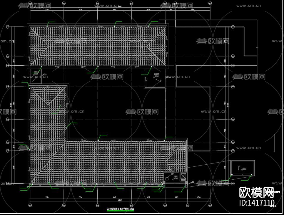 教学楼给排水图下载（渲染图1）
