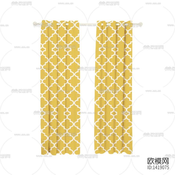 美式簡(jiǎn)約創(chuàng)意格紋布藝遮光窗簾下載