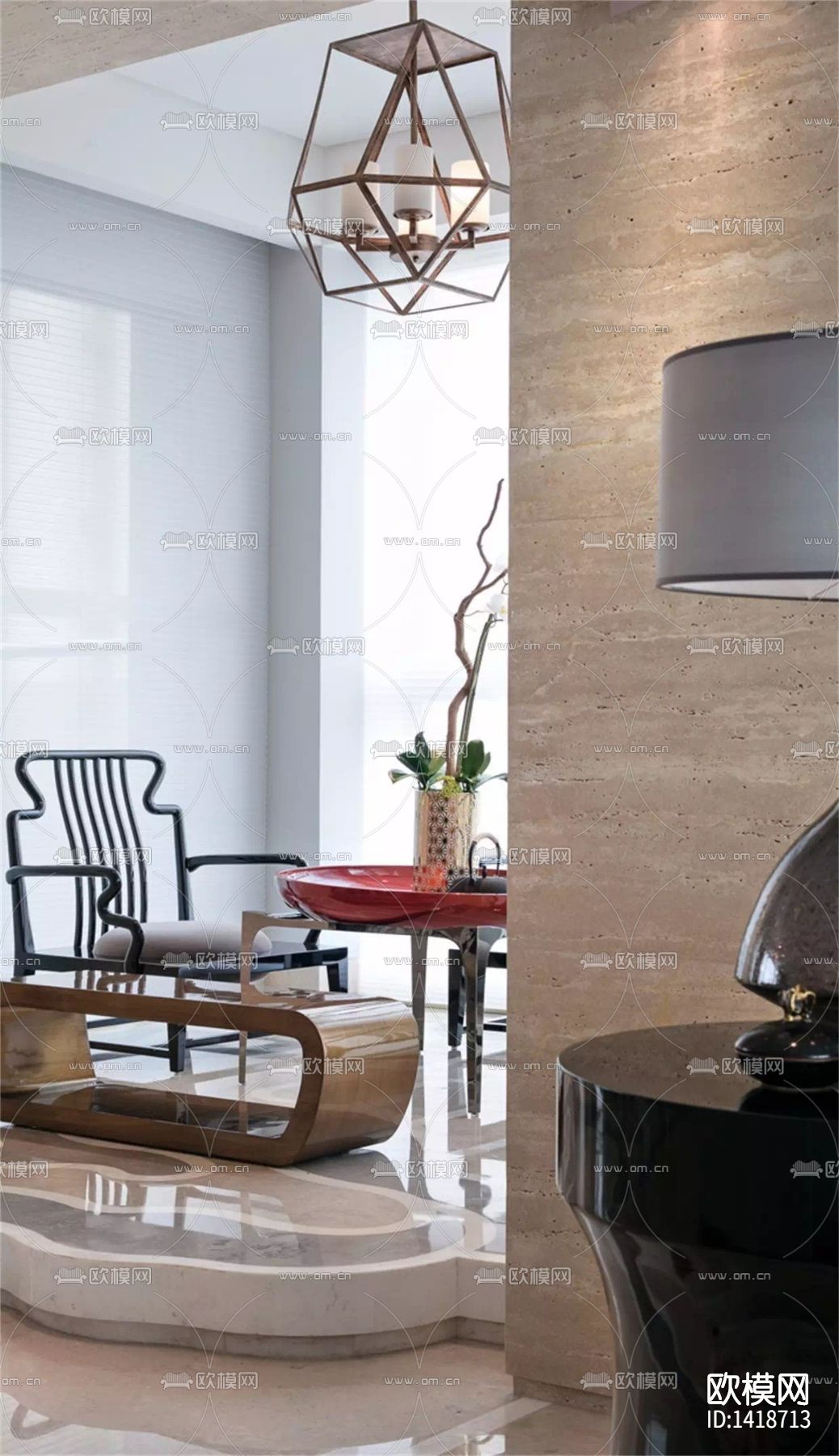 家装cad施工图下载（渲染图7）