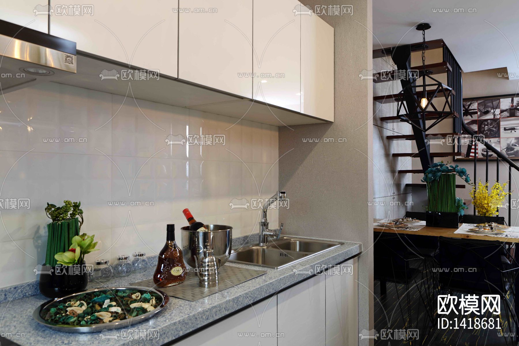 家装cad施工图下载（渲染图9）