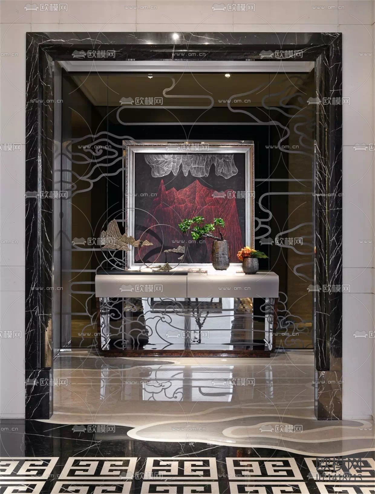 家装cad施工图下载（渲染图3）