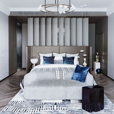 集艾设计 现代轻奢卧室