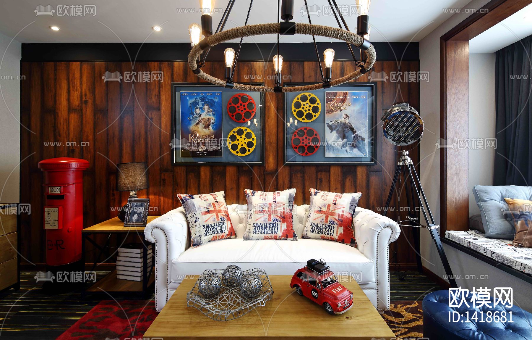 家装cad施工图下载（渲染图8）