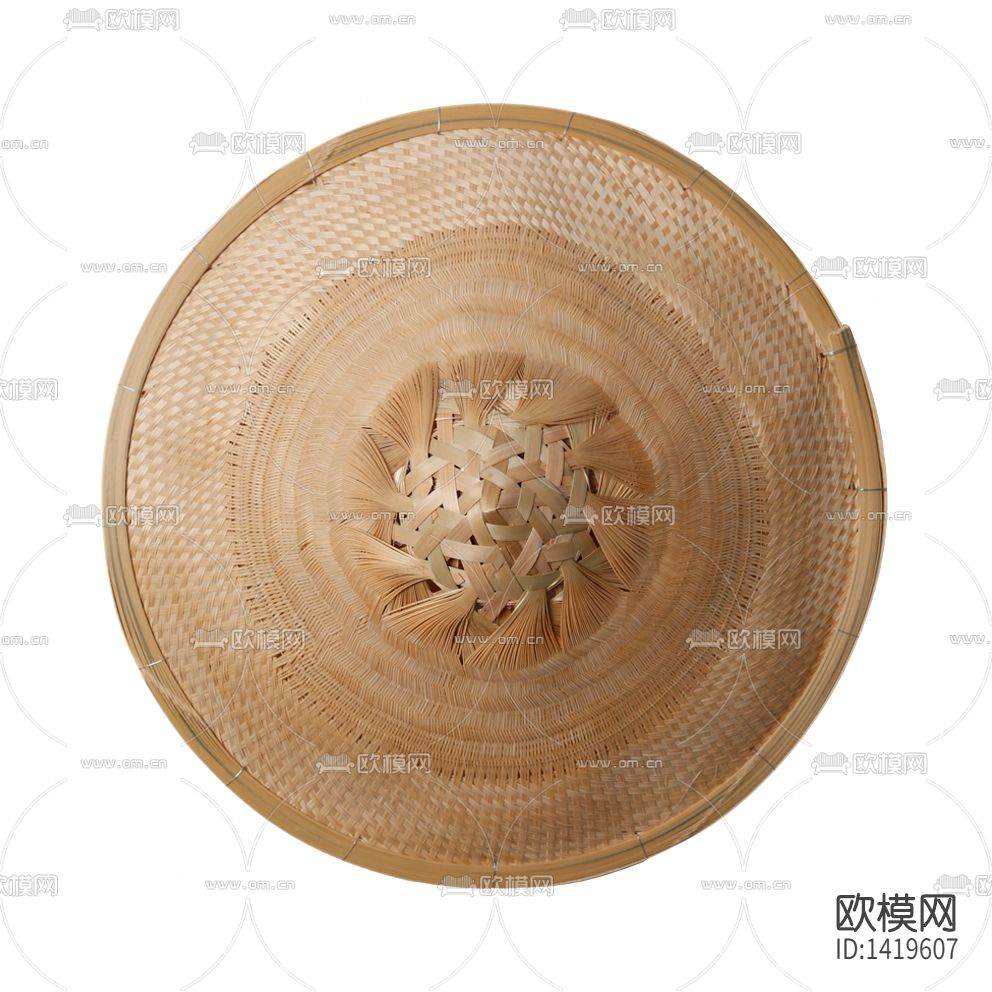 新中式古典手工编织斗笠下载